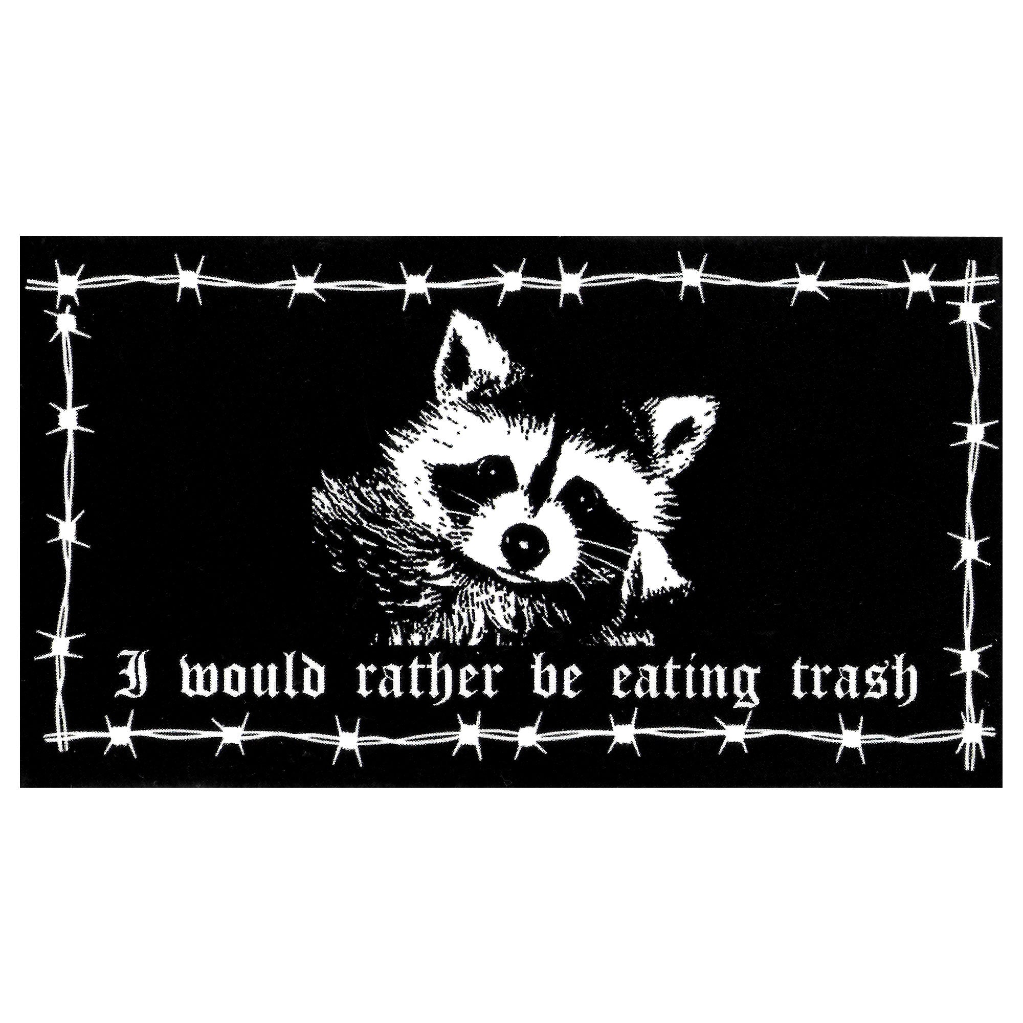 SOURPUSS BARBED WIRE HEART STICKER CLEAR