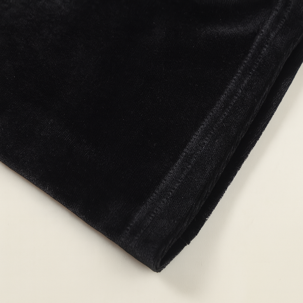 Witchy Lace Slit Maxi Dress for Gothic Elegance