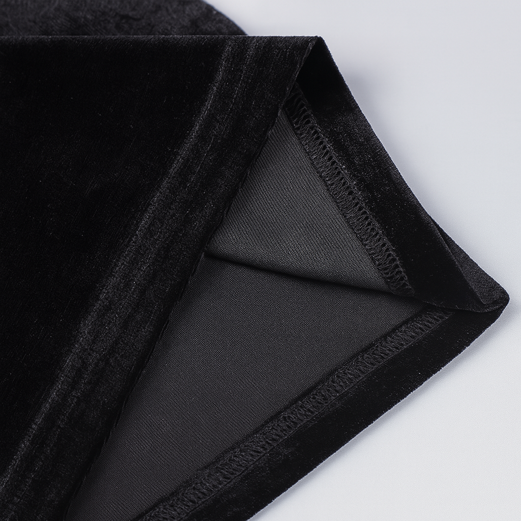 Witchy Lace Slit Maxi Dress for Gothic Elegance