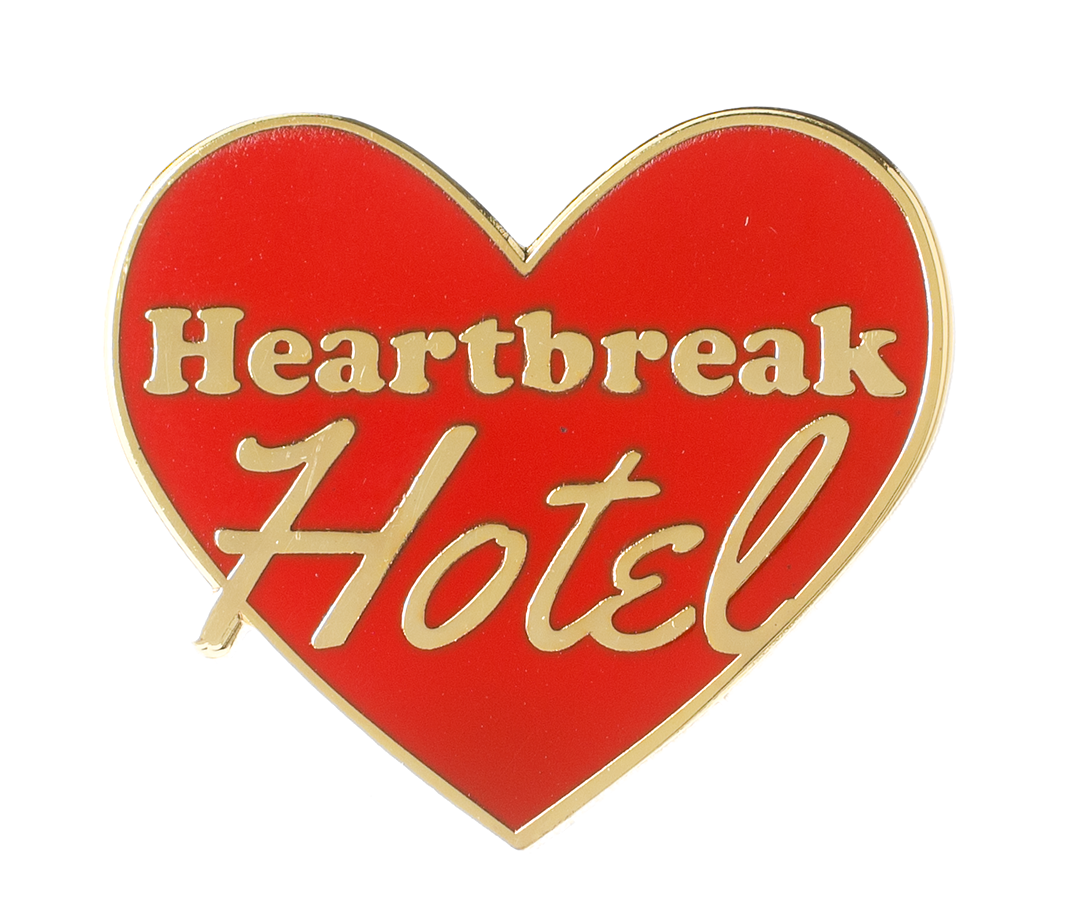 Bobby Pins Co. Heartbreak Hotel Keychain