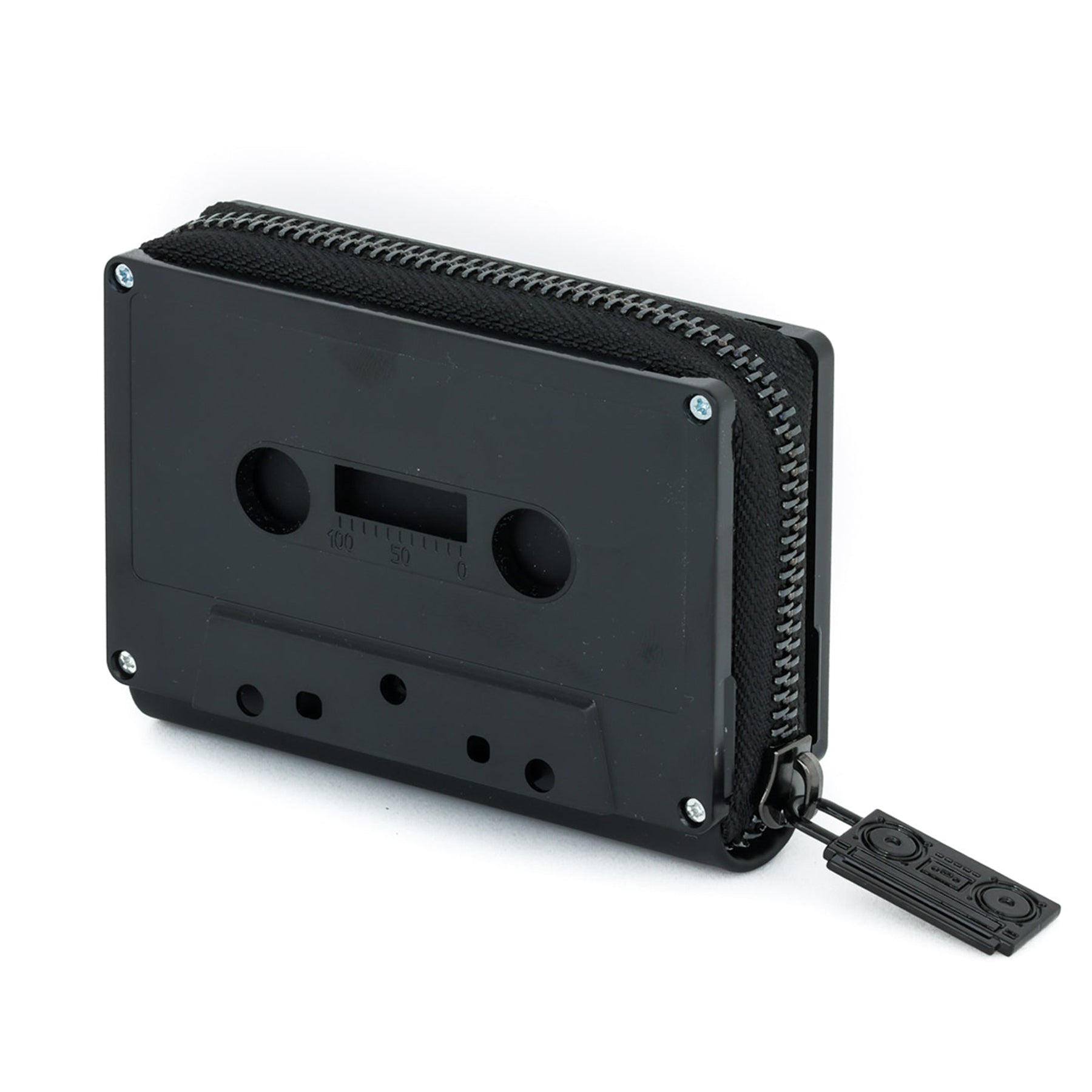 Cassette Tape Black - Men's Wallet