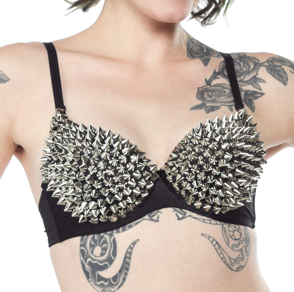 How to Rock that Studded Bra!