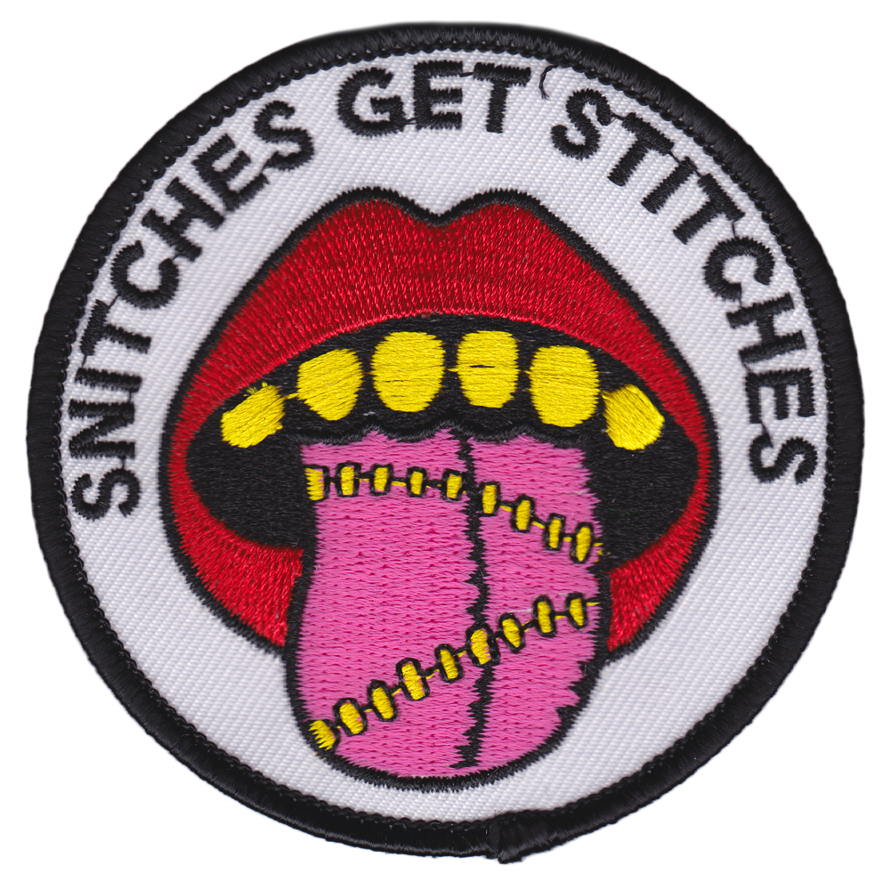 Pork Snitches Get Stitches Patch 5898