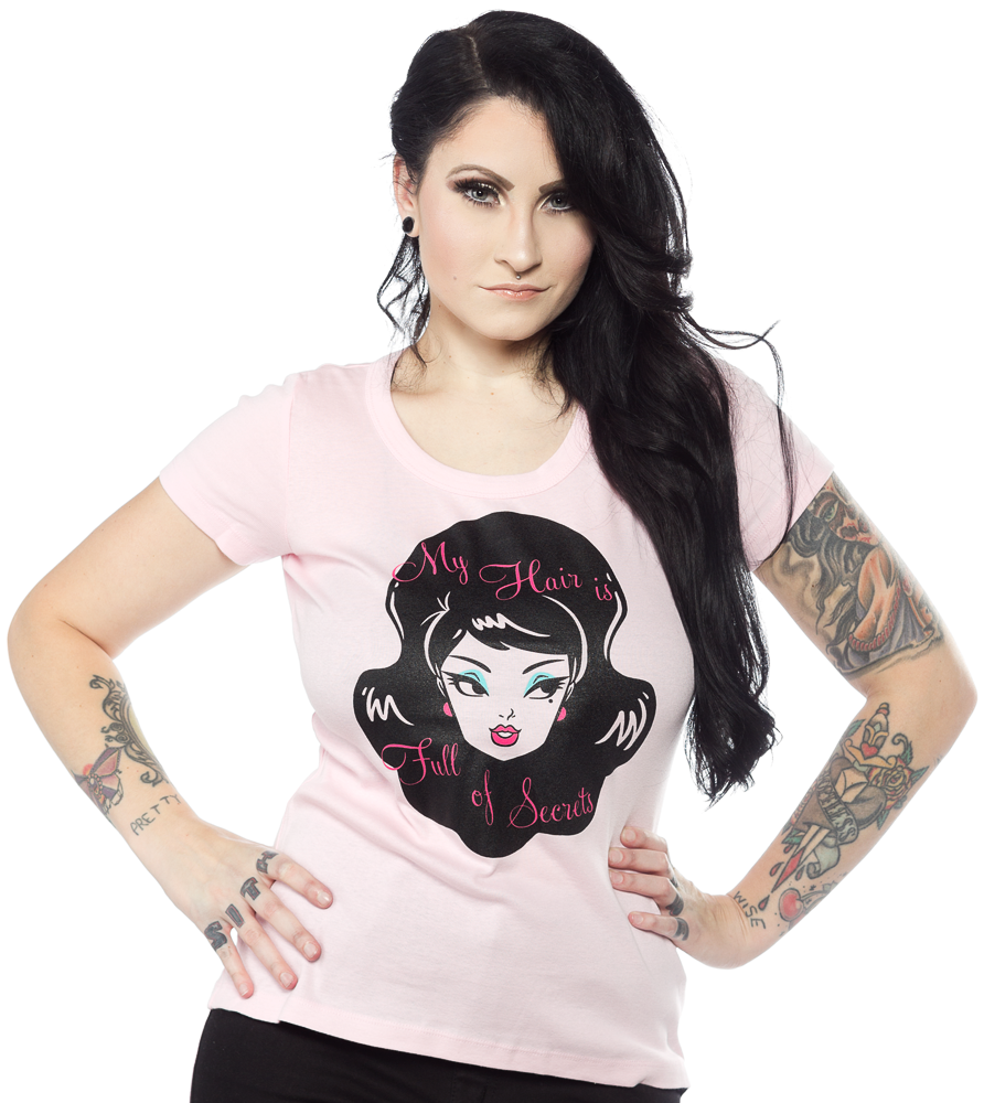 VIXEN HAIR FULL OF SECRETS TEE