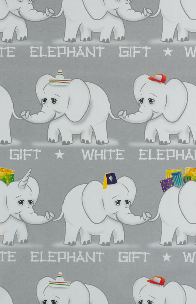 White Elephant Gift Wrap Ideas + Free Printables – A Well Crafted Party