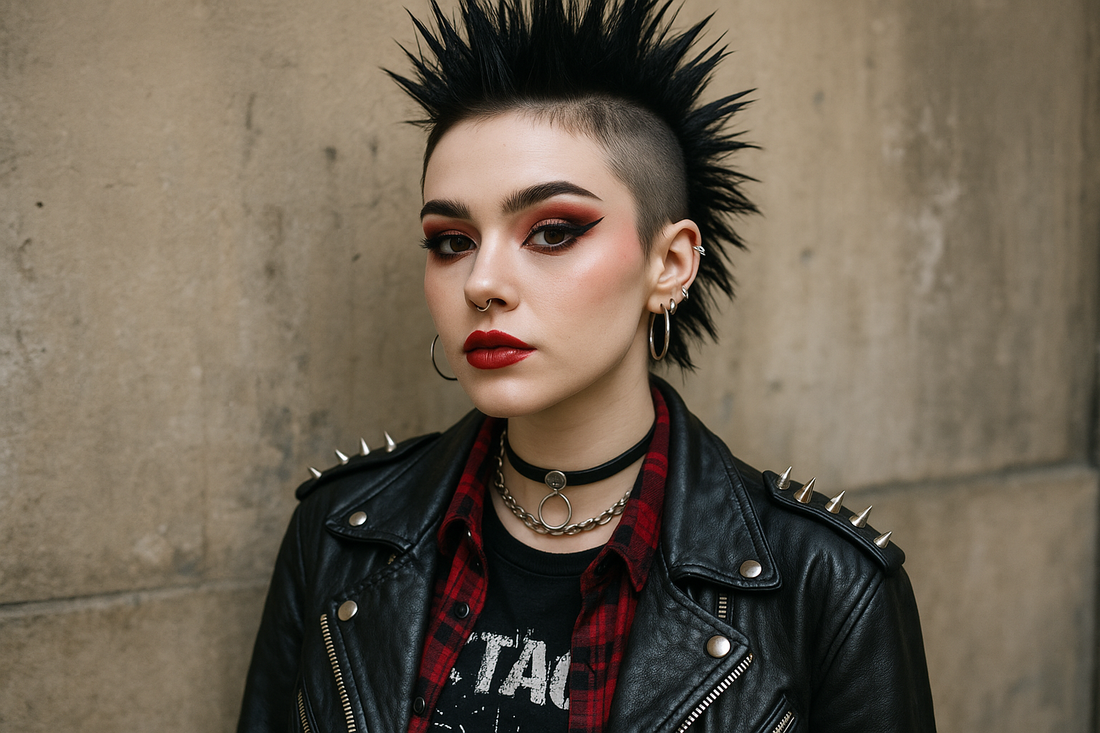 90s Punk Fashion: Rebel Looks with a Modern Cosmetic Twist