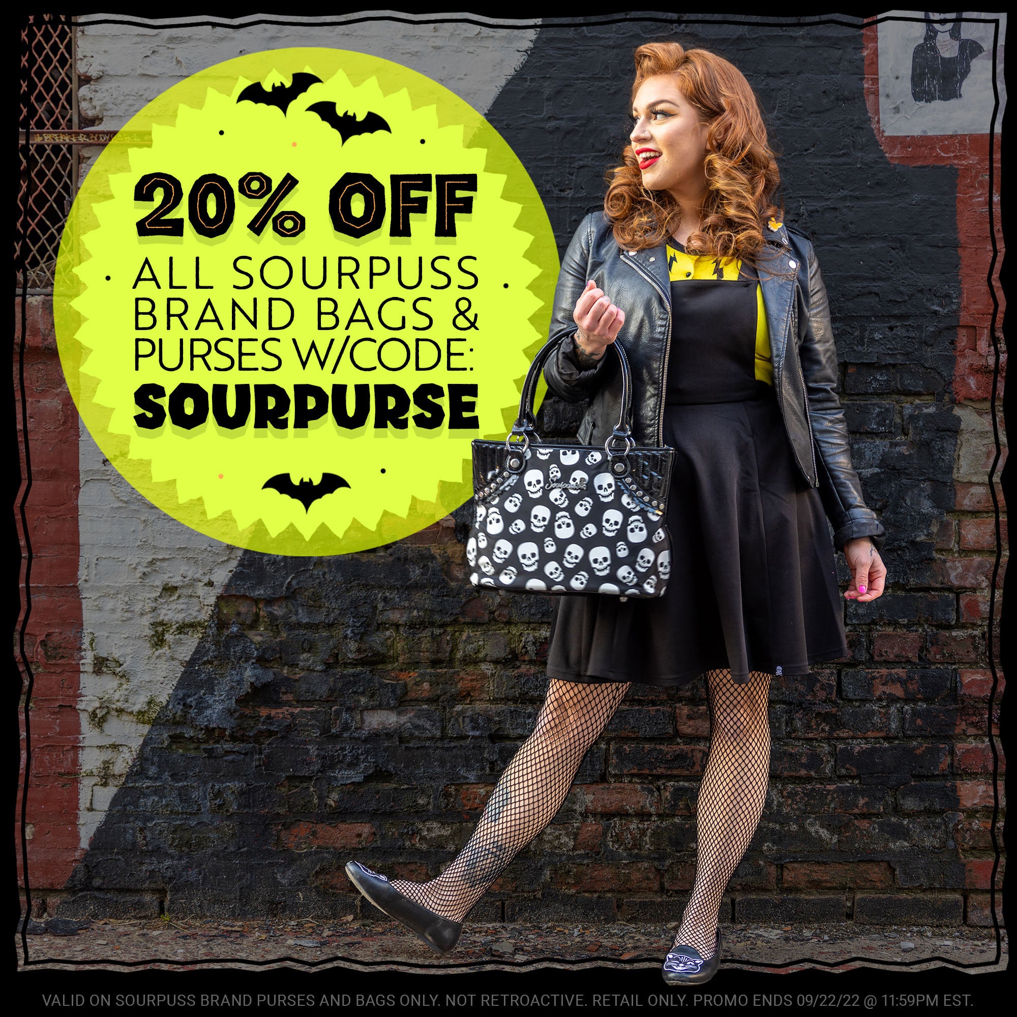 Sourpuss discount coffin purse