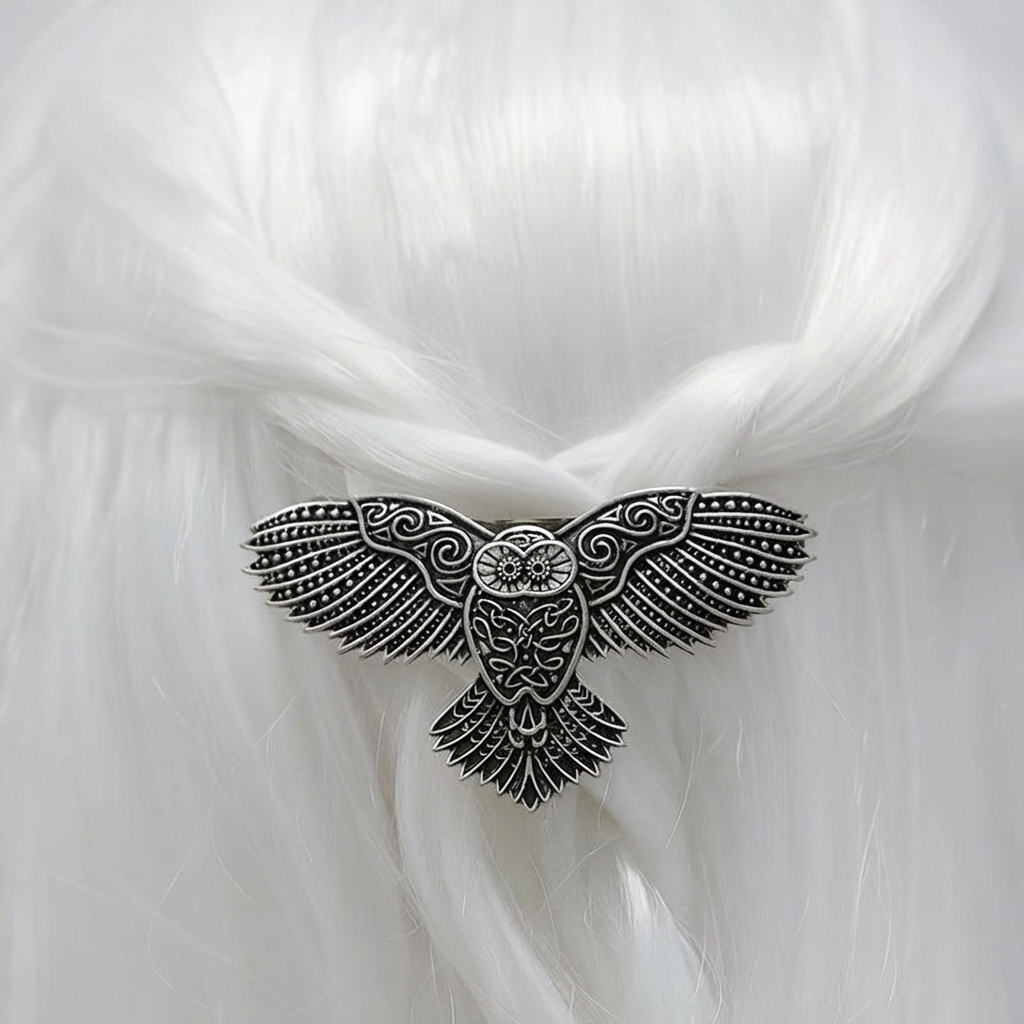 1pc Vintage Metal Hair Barrettes, Decorative Gothic Hair Clips Barrettes, Hair Pins Hair Accessories For Women Female