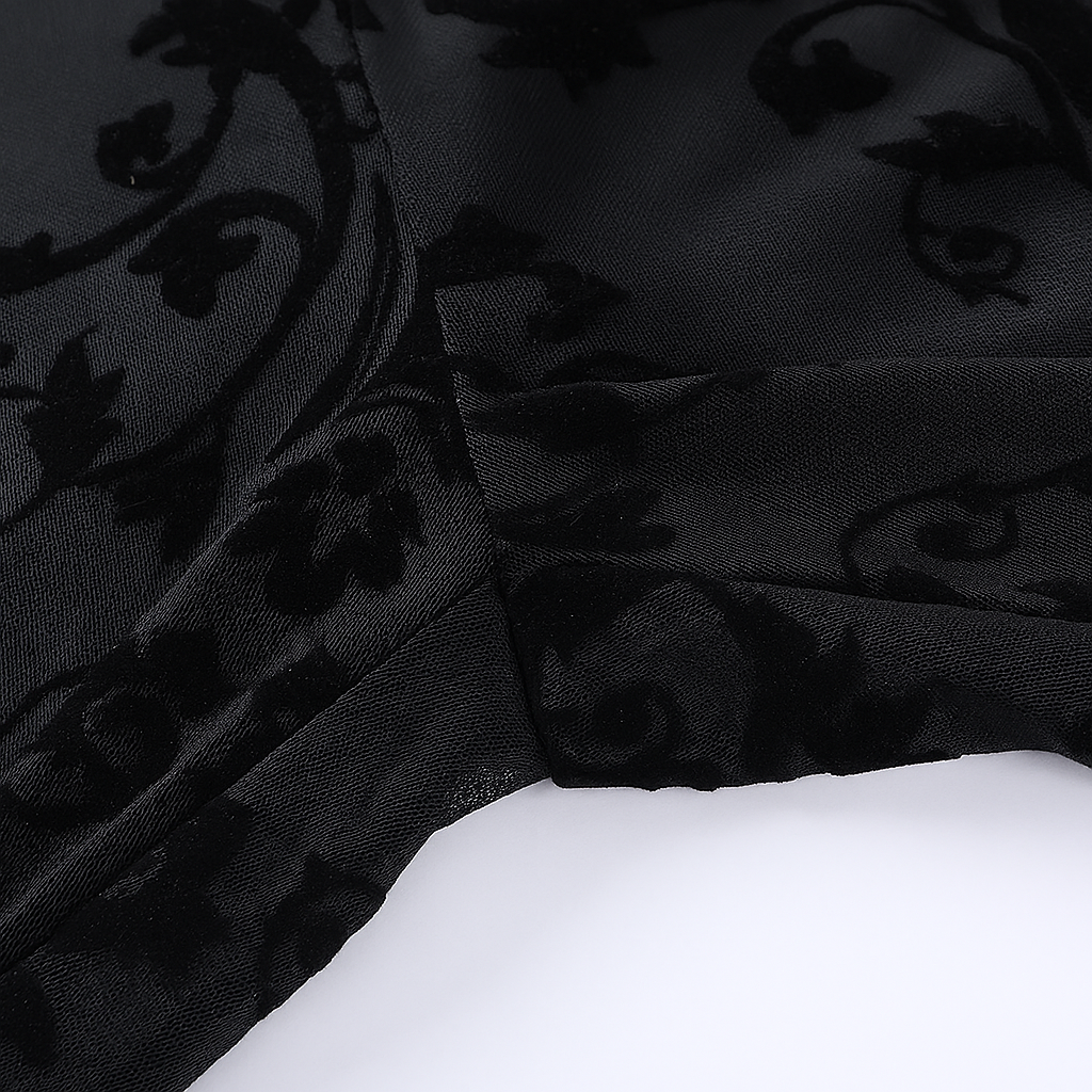 Bohemian Lace Flare Pants for Alternative Fashion