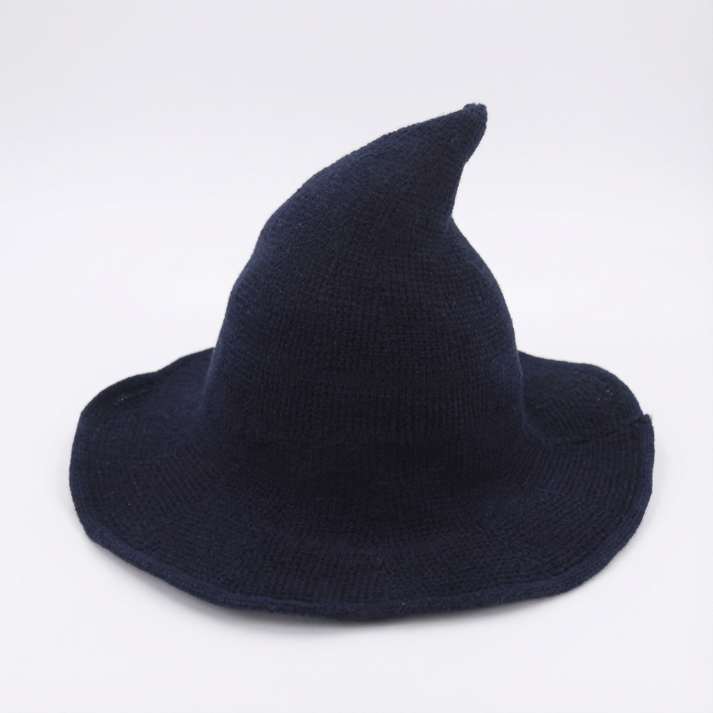 Gothic Witch-Inspired Velvet Knit Hat - Perfect for Halloween, Parties, And Friend Gifts! Suitable for Men And Women.
