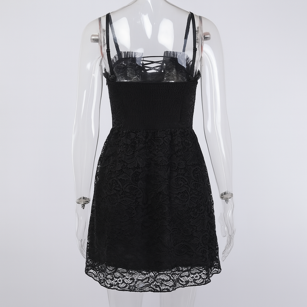 Gothic Lace Bell Sleeve Top