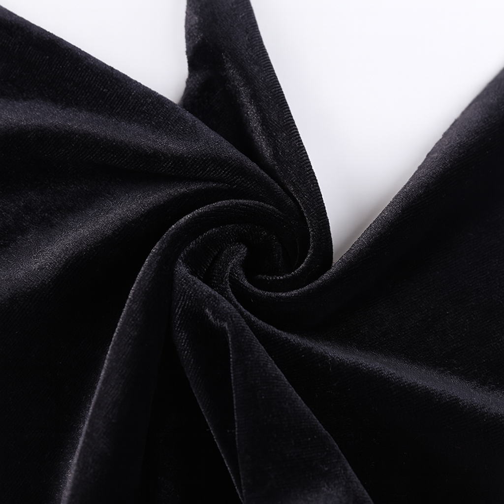 High Waisted Fishnet Flare Pants for Dark Romantic Fashion