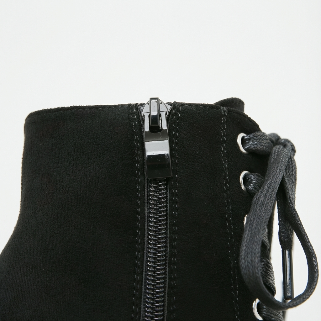 Halloween Flower Embroidery High Heel Ankle Boots, Women's Autumn And Winter Platform Platform Gothic Style Motorcycle Retro Women's Boots