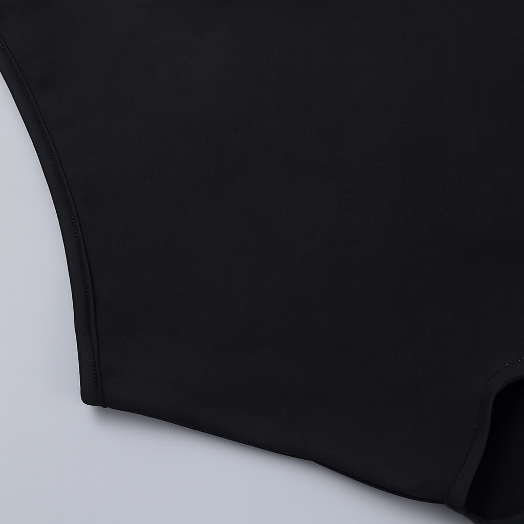 Knit High Neck Sleeveless Hollow Out Dress