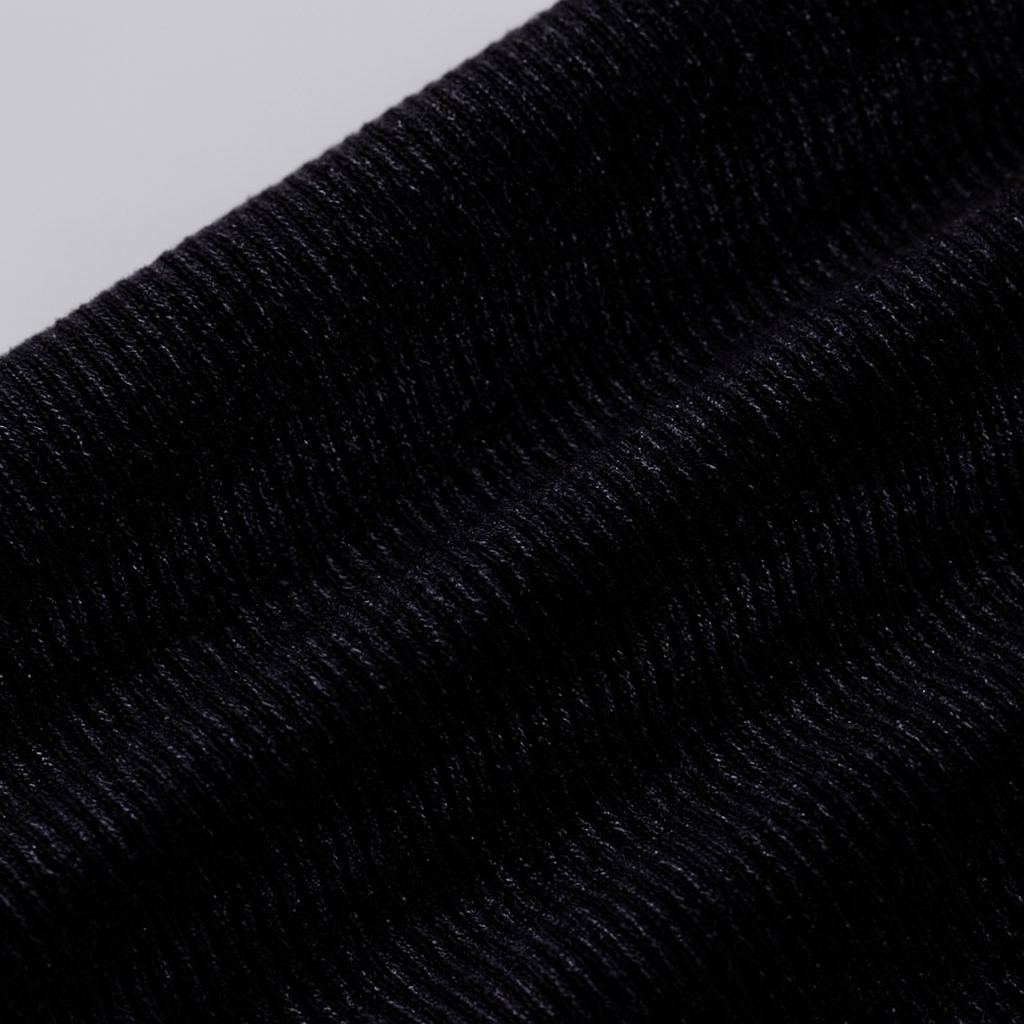 Dark Velvet Lace V-Neck Dress