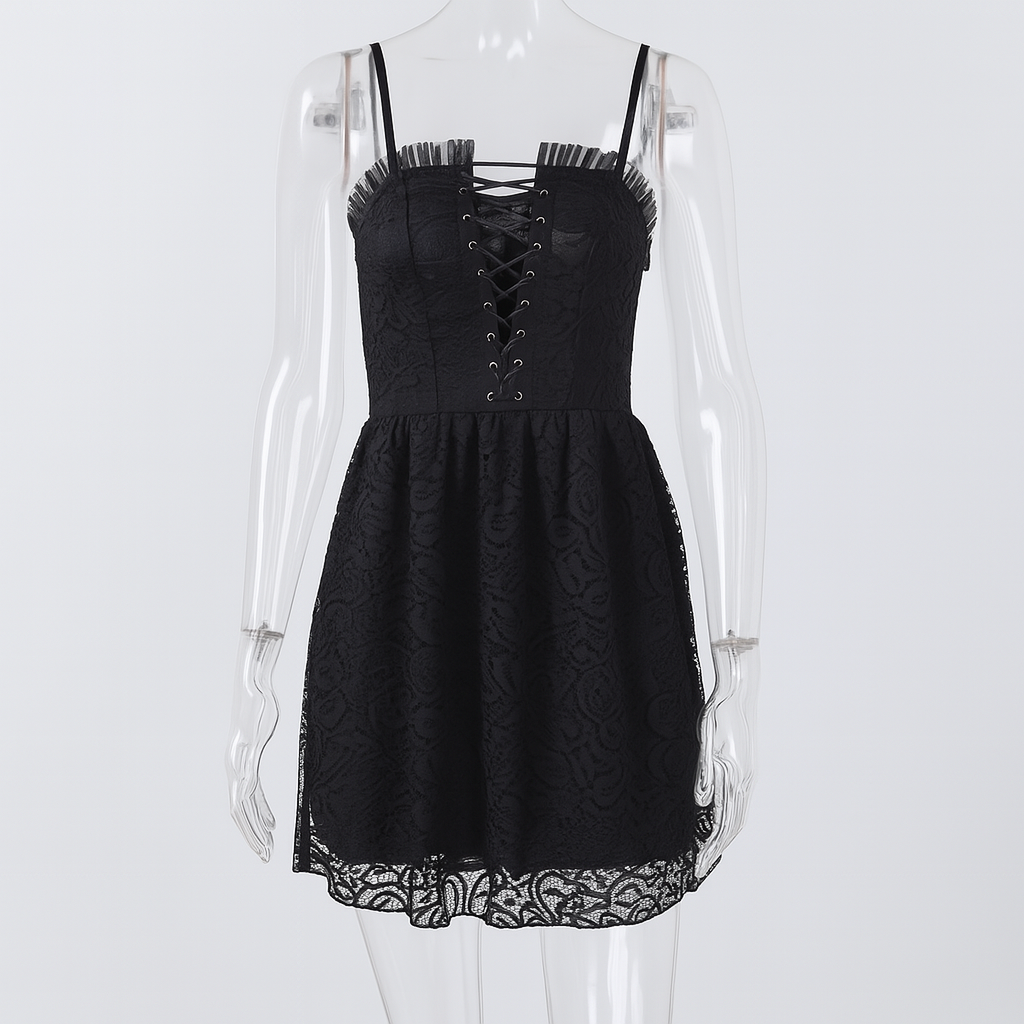 Gothic Lace Bell Sleeve Top