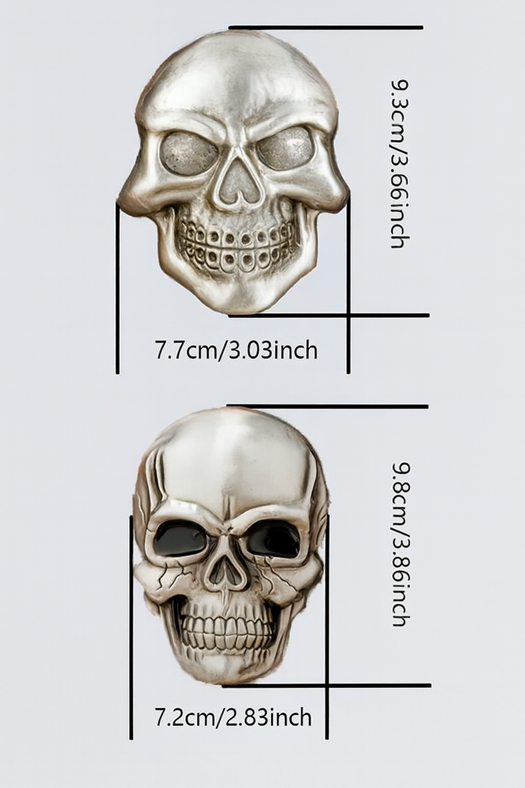1pc Smiling Drip Oil Domineering Skull Head Buckle, Trendy Western Simple Men's Novelty Belt Buckle, Western European and American Style Can Be Matched with Any Style Belt, Gift