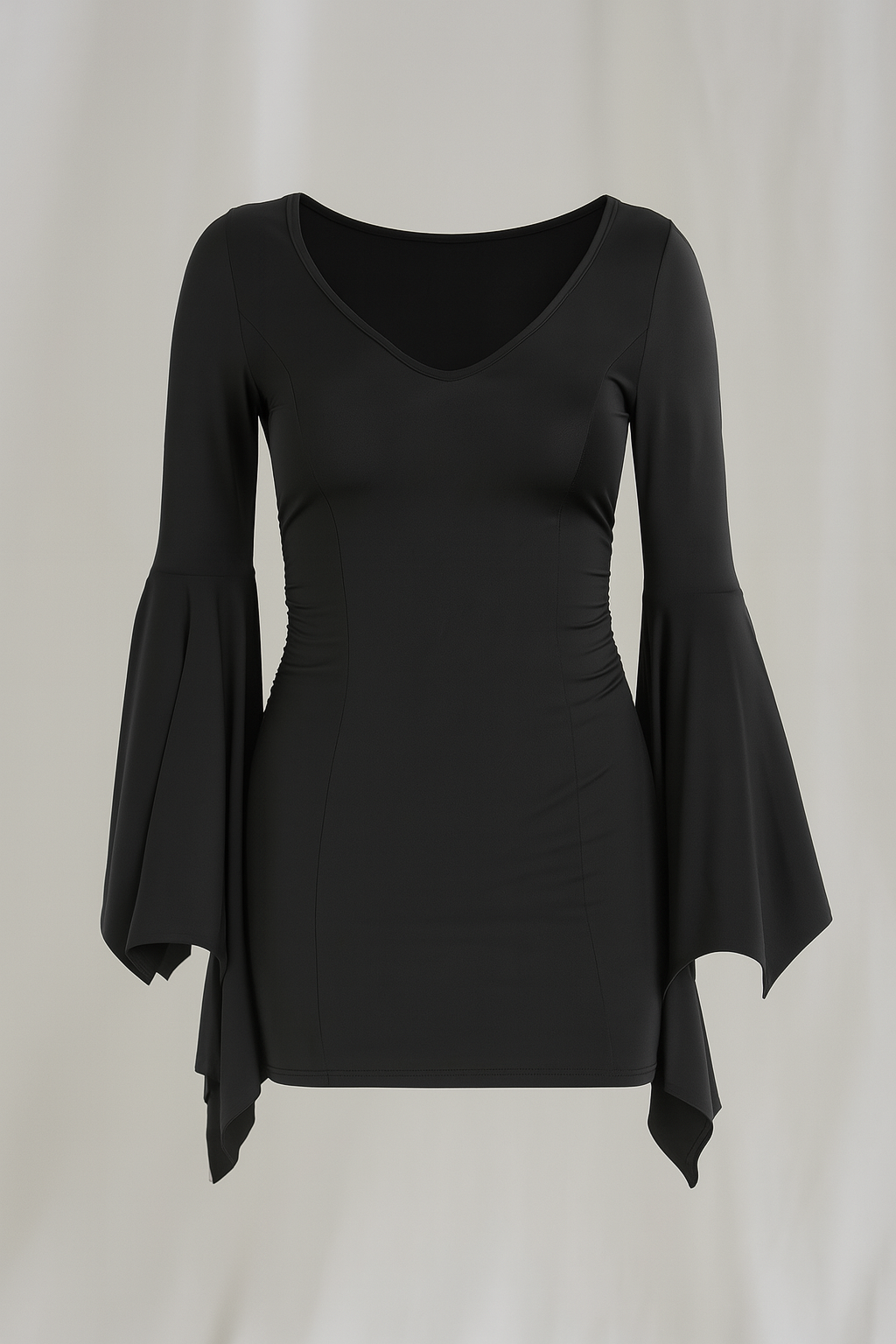 Skull Lace Tank Set with Sheer Mesh Sleeves
