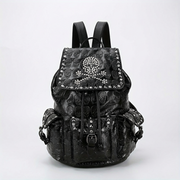 Backpack for Women, Halloween Rivets Gothic Black Daypack, Women's Niche Travel Backpack, Gift for Friend