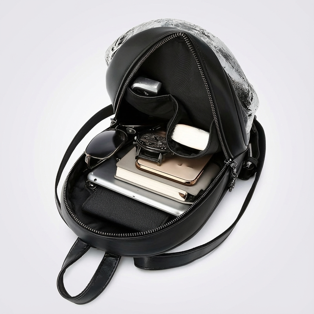 A Vintage Medieval-Style Backpack Designed Like a Plague Doctor'S Bag, Featuring a Bird Beak Design Made of Popular. This 3D Stereoscopic Backpack Is Suitable for Both Men And Women, Embodying a Fashionable New Trend with Rivet Punk And Gothic Casual Elem