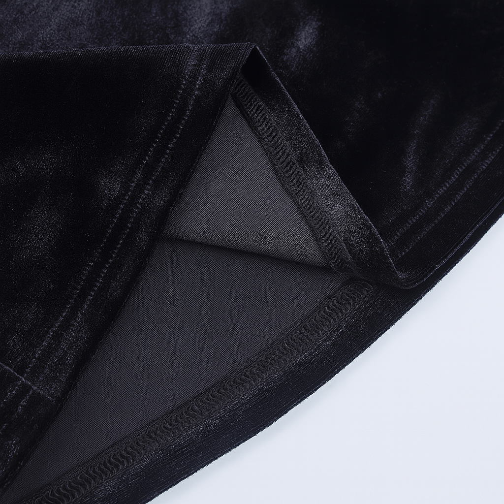 High Waisted Fishnet Flare Pants for Dark Romantic Fashion