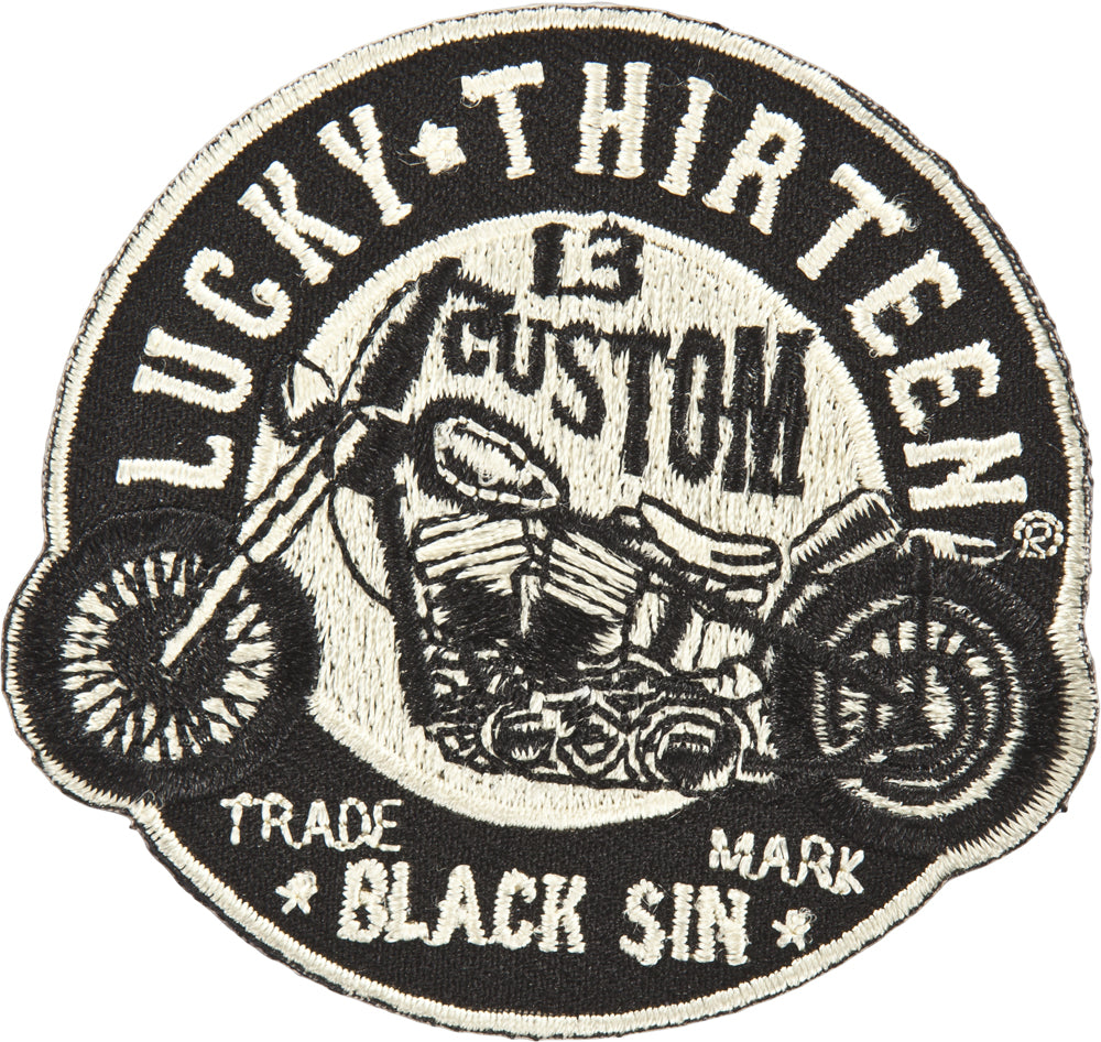 LUCKY 13 BLACK SIN PATCH