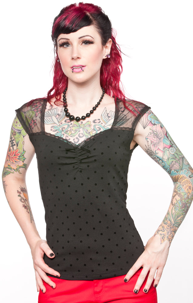 SOURPUSS DAINTY TOP