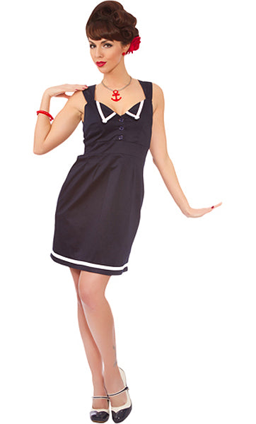 STEADY SAILOR'S DELIGHT DRESS NAVY