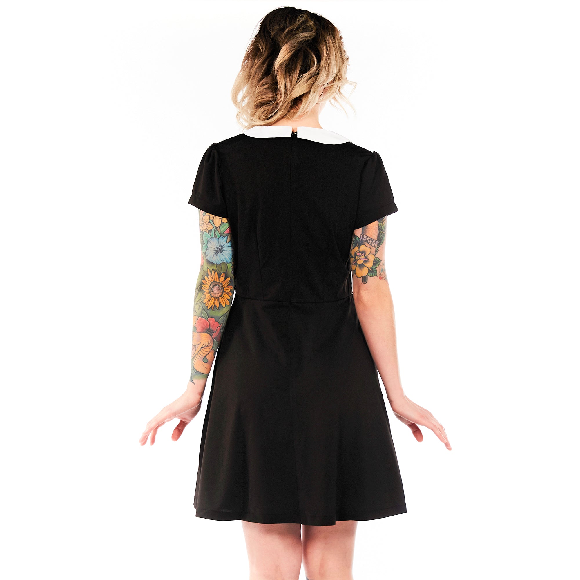 Skull Black Dress