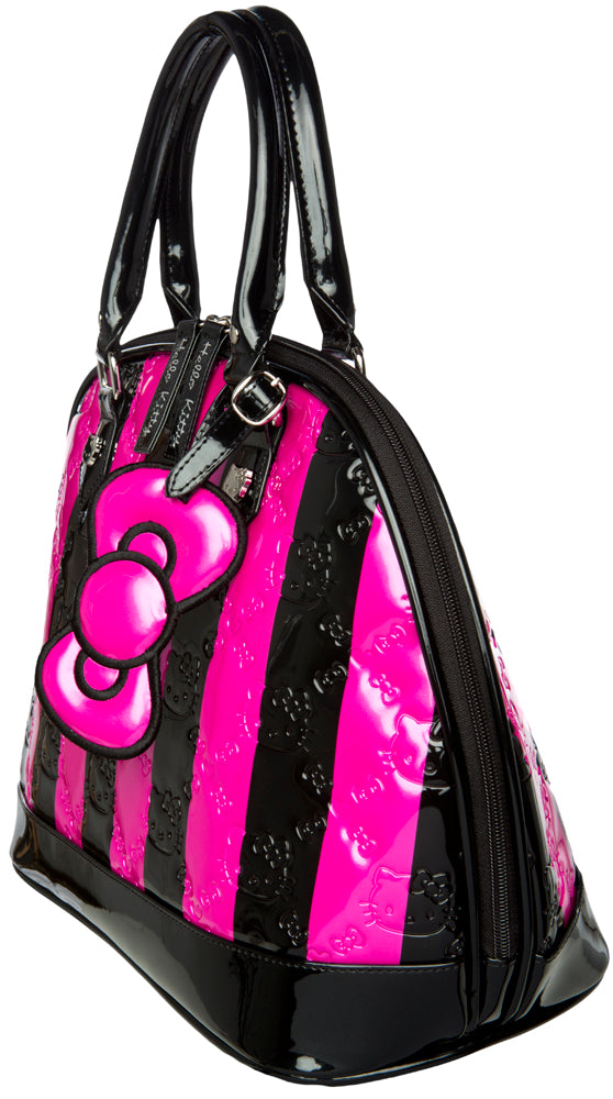 Pink and black purse best sale