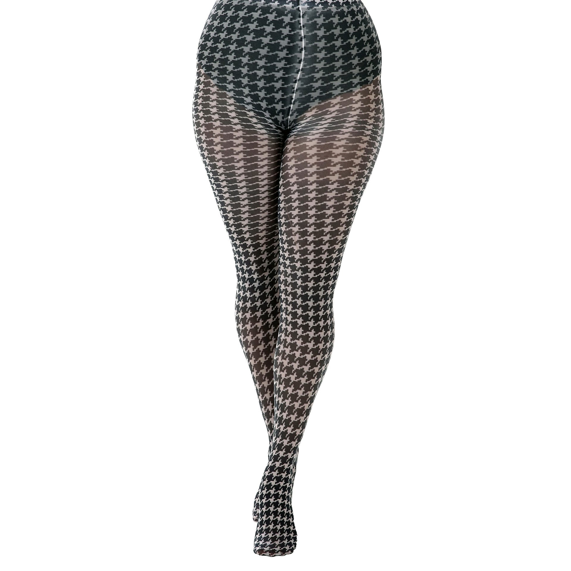 Black and White Tights and pantyhose for Women